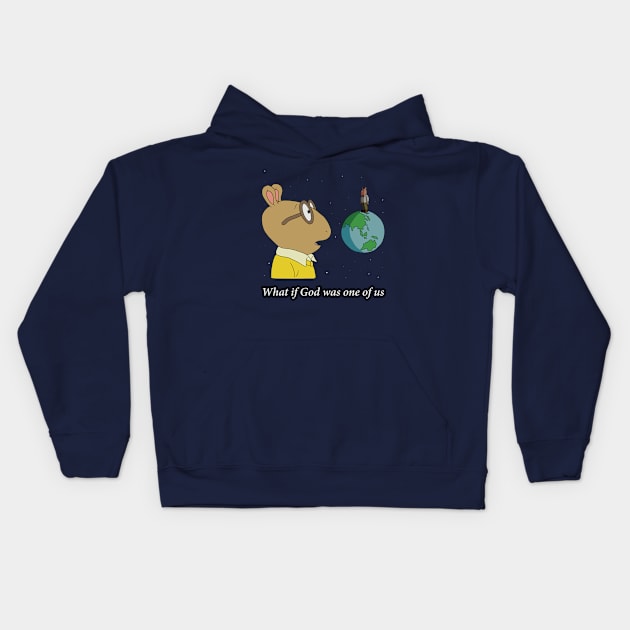 What if God Kids Hoodie by SketcheadEvan